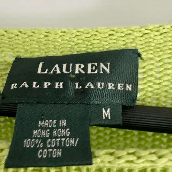 LAUREN by Ralph Lauren size Medium cotton sweater, excellent condition. - Picture 2 of 2